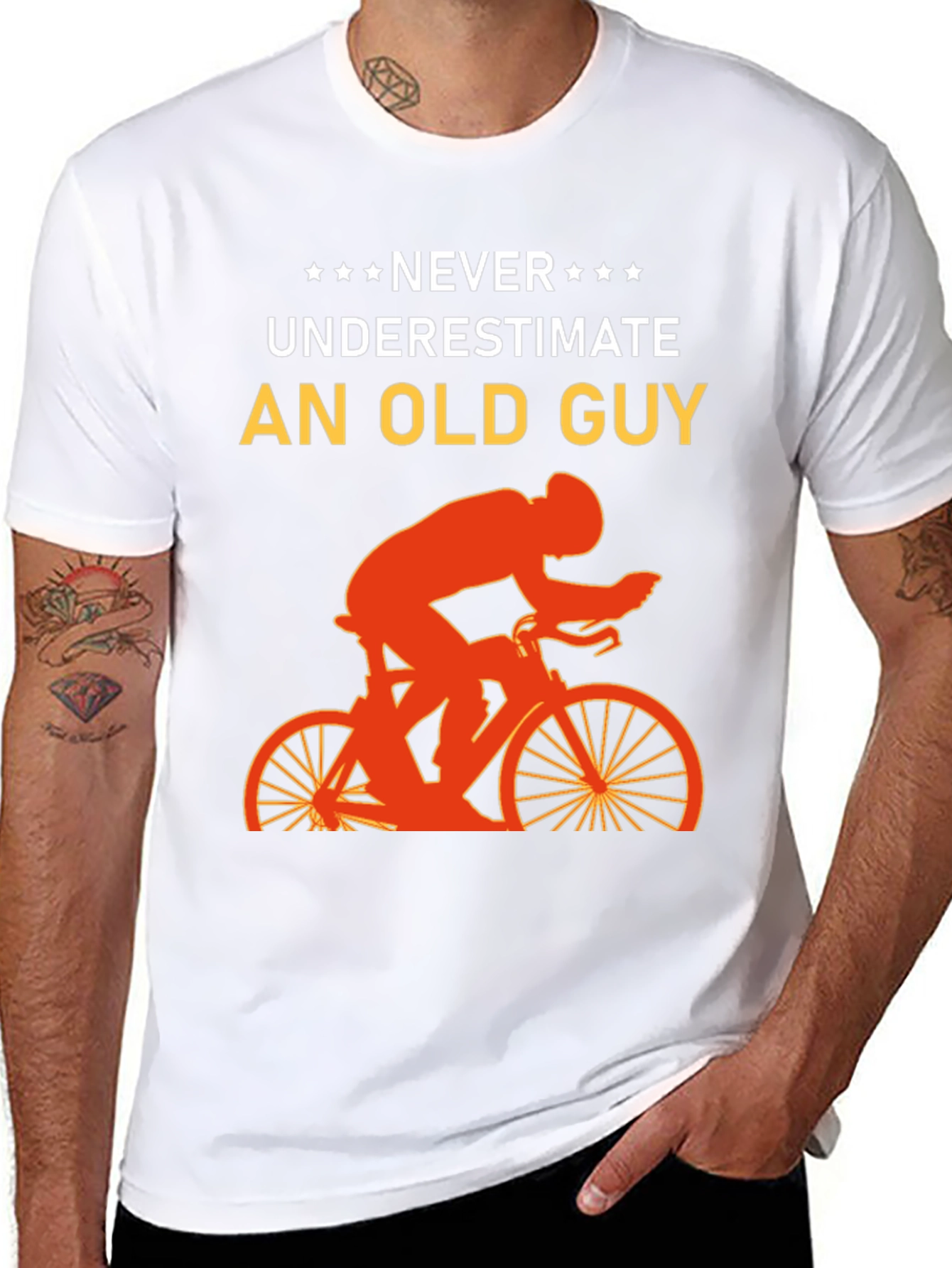 Never Underestimate An Old Guy T-Shirt