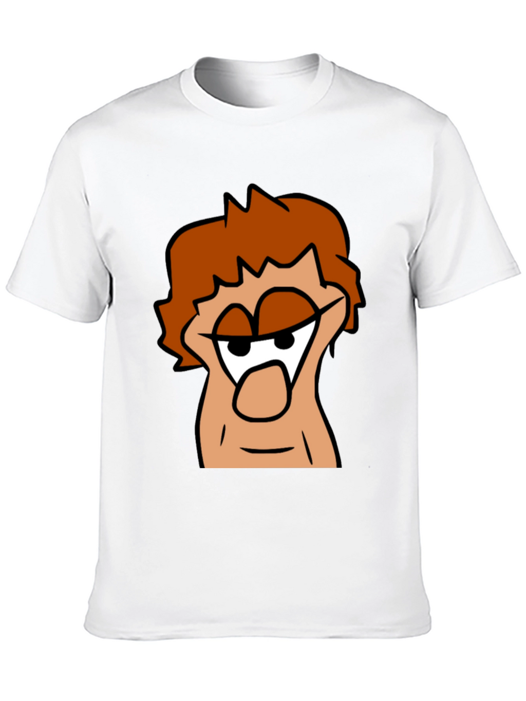 Cartoon Character Graphic Black T-Shirt