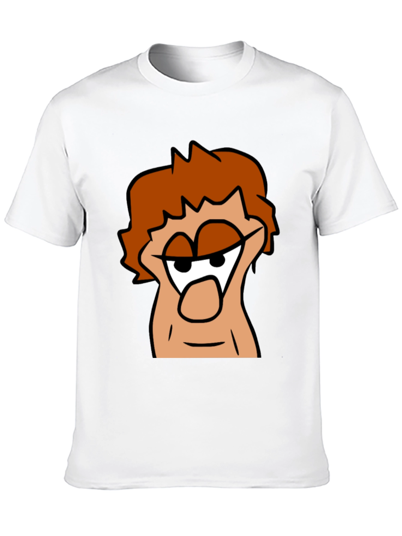 Cartoon Character Graphic Black T-Shirt