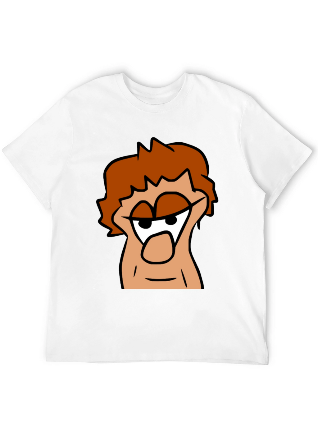 Cartoon Character Graphic Black T-Shirt