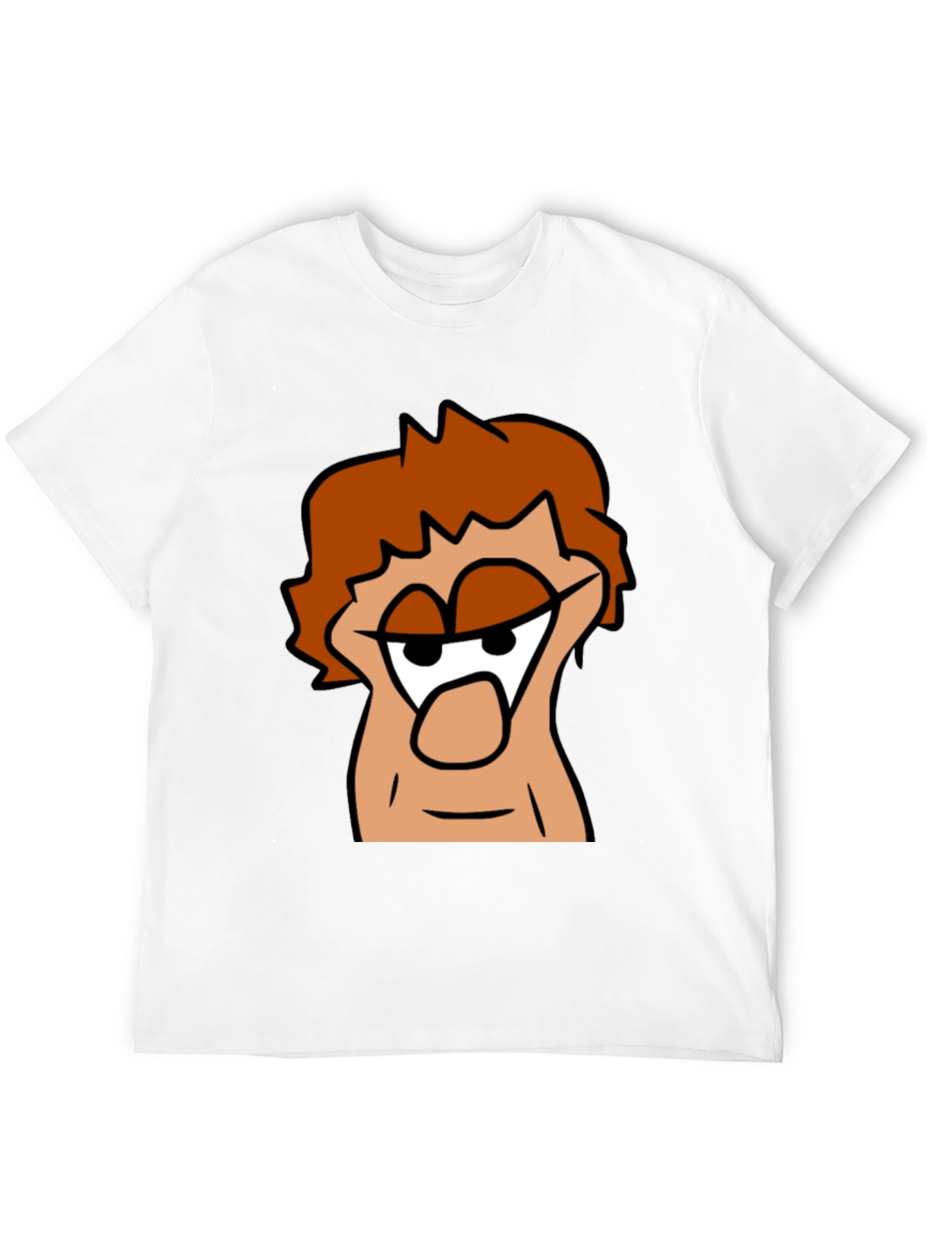 Cartoon Character Graphic Black T-Shirt