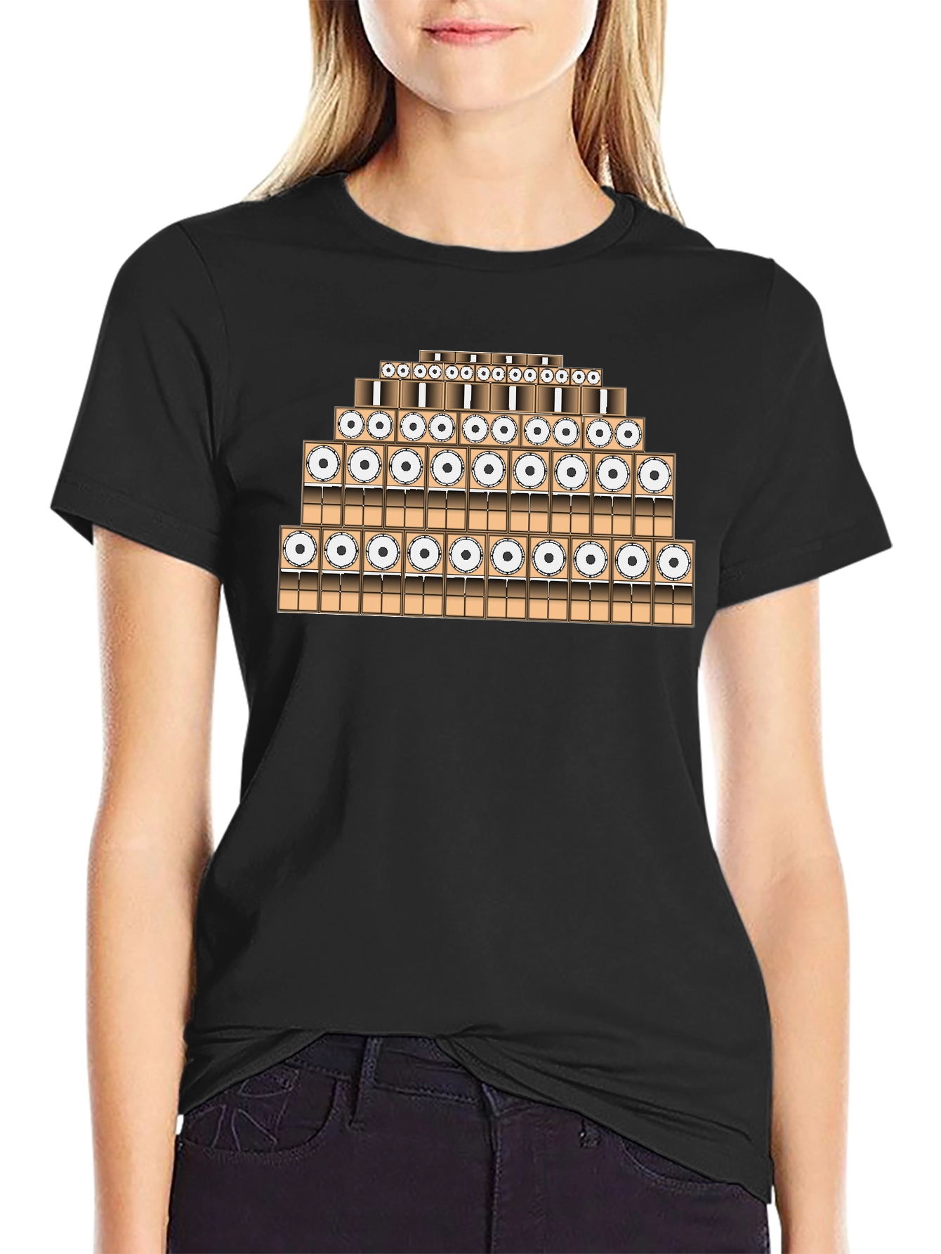 Speaker Stack T-Shirt - Sound System Tee
