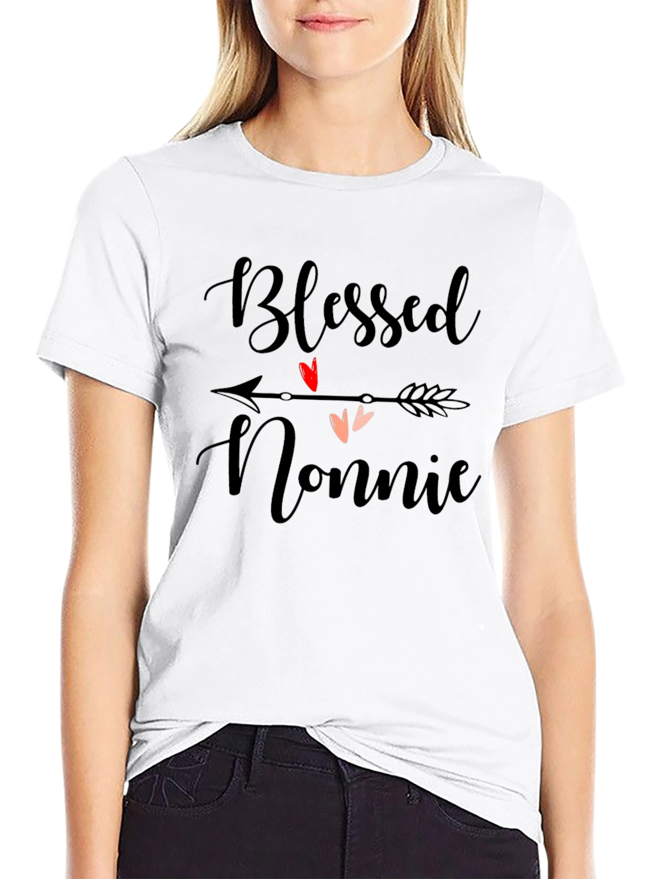 Blessed Nonnie Graphic T-Shirt