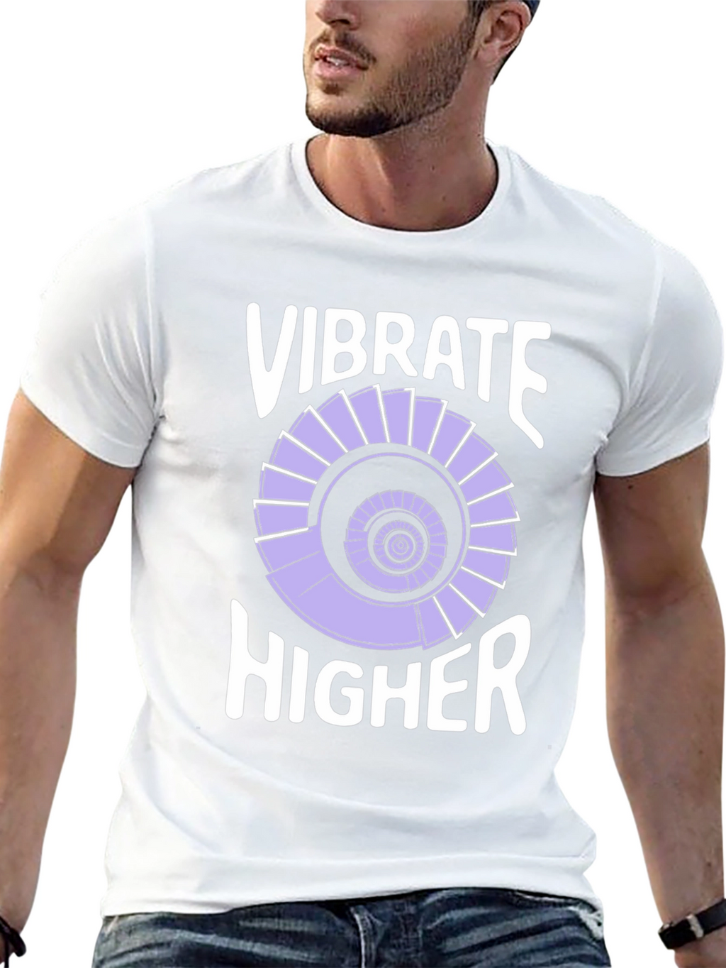 Vibrate Higher Graphic Tee
