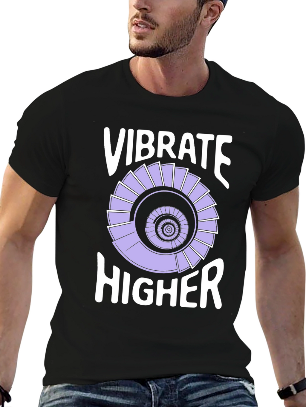 Vibrate Higher Graphic Tee