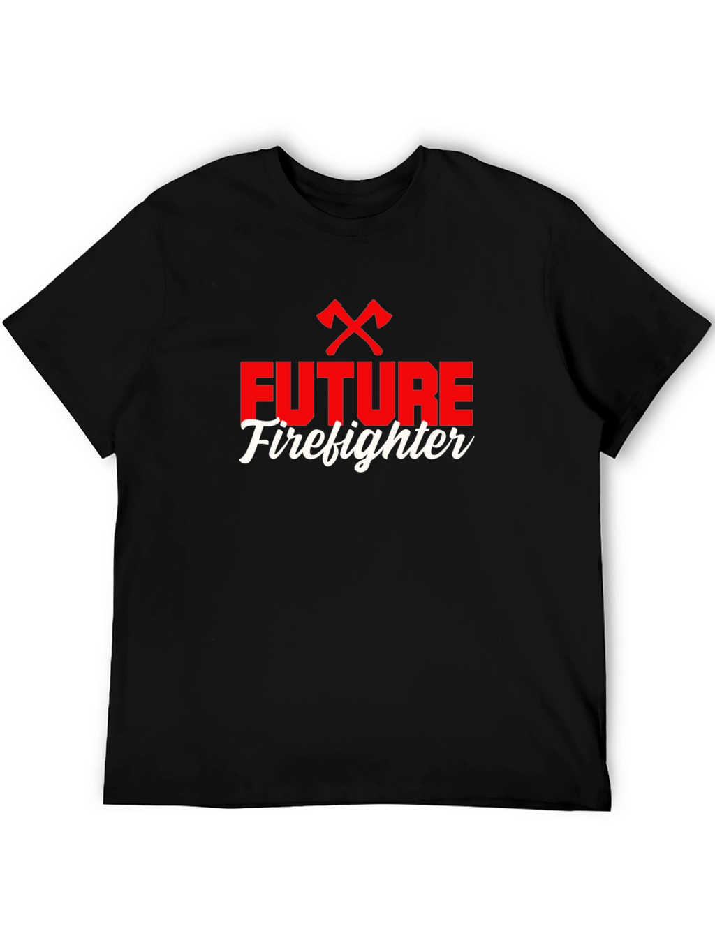 Future Firefighter Graphic Tee - Black