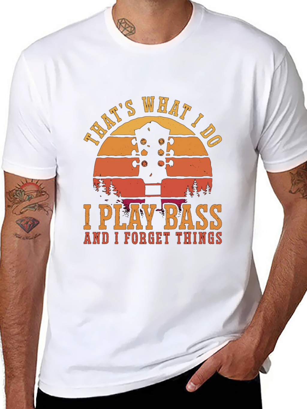 I Play Bass T-Shirt
