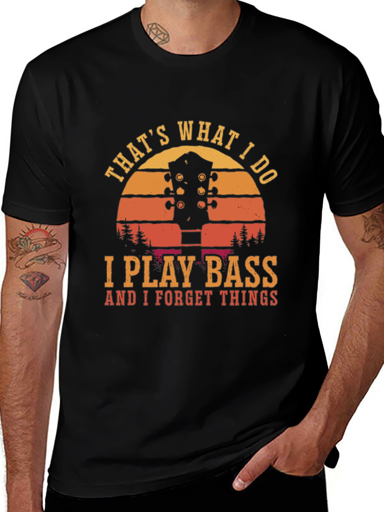 I Play Bass T-Shirt