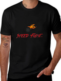 Speed Flame Graphic T-Shirt