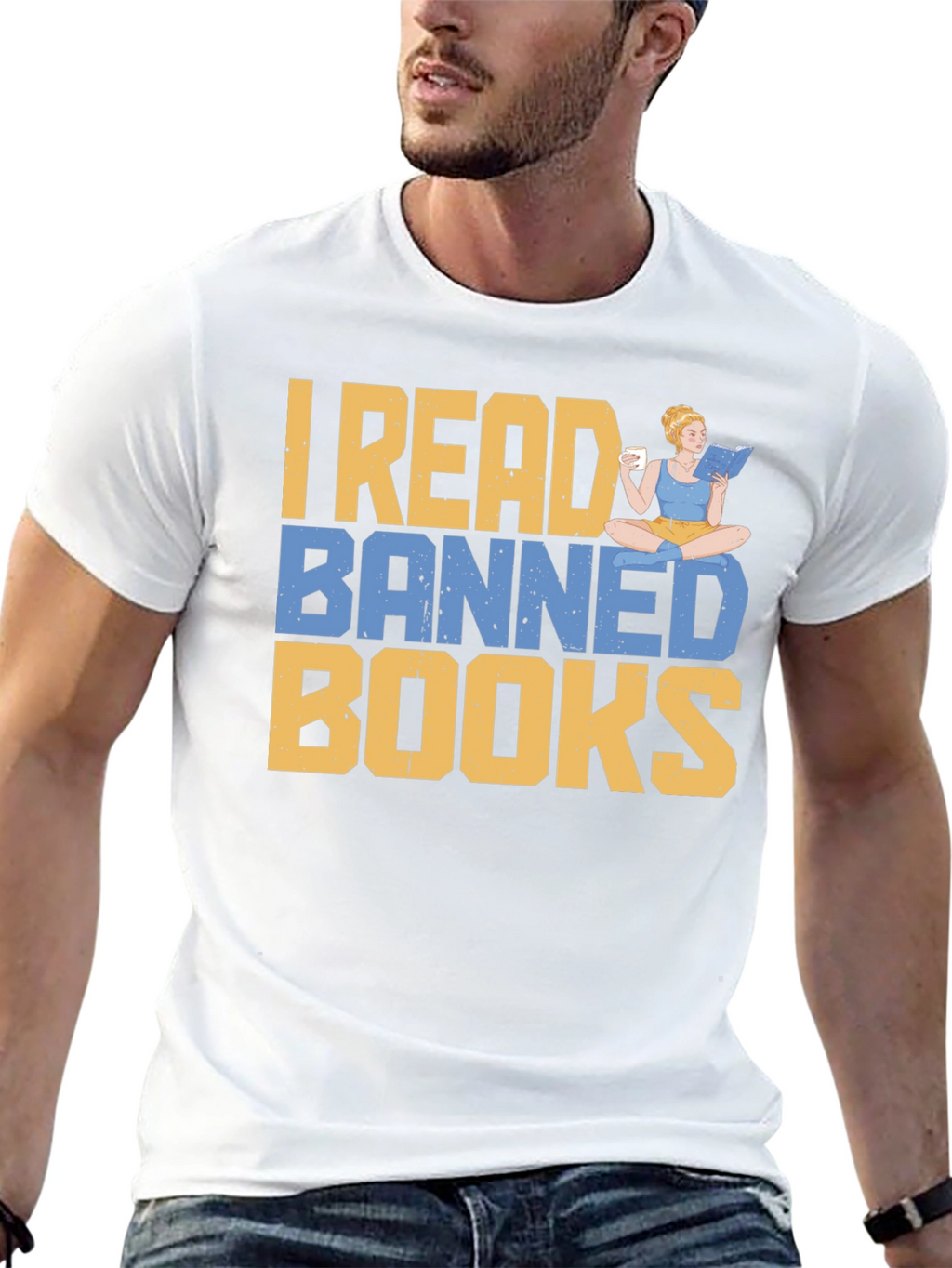 I Read Banned Books Graphic T-Shirt