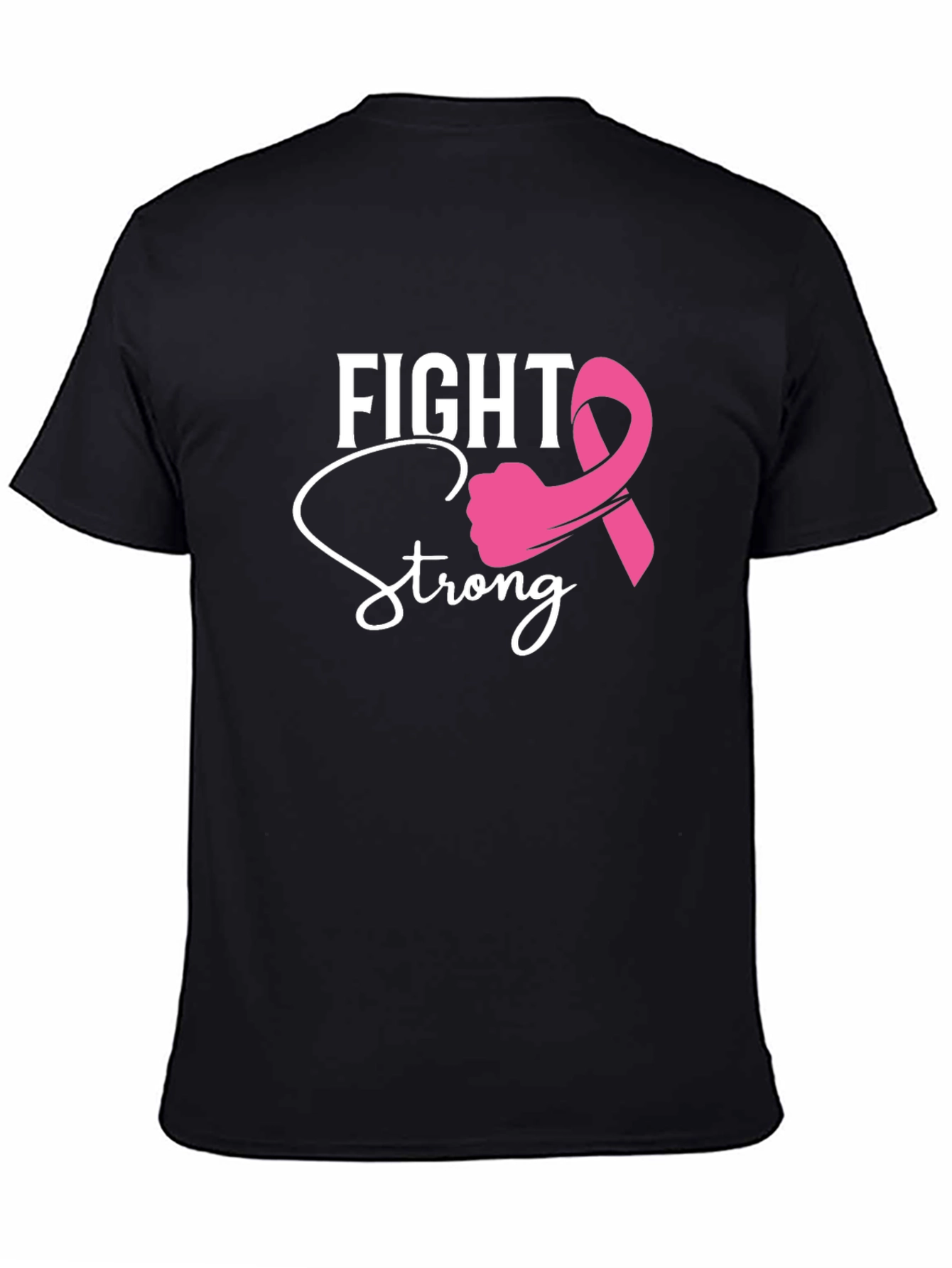 Fight Strong Breast Cancer Awareness T-Shirt