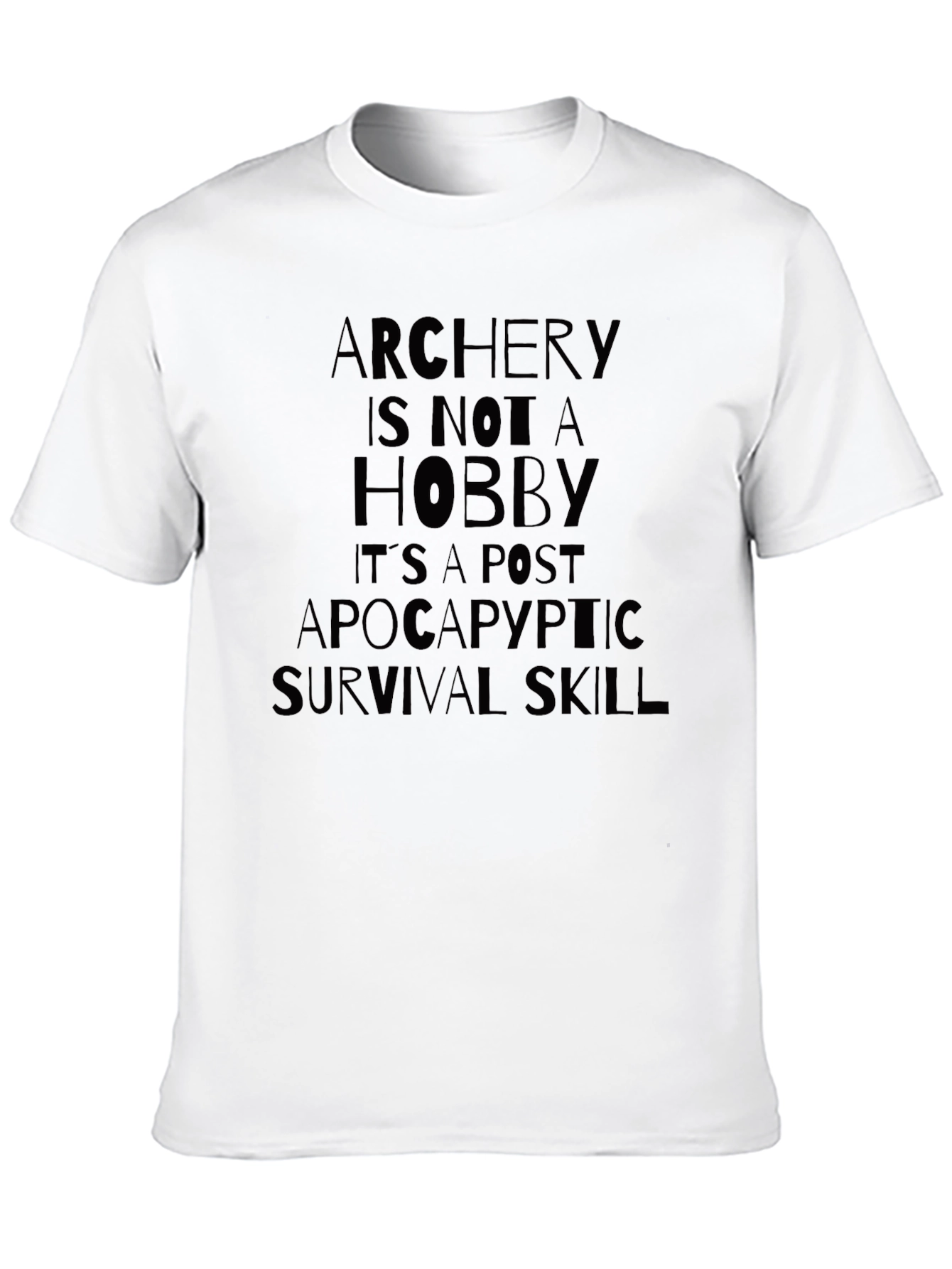 Archery Survival Skill Graphic T-Shirt