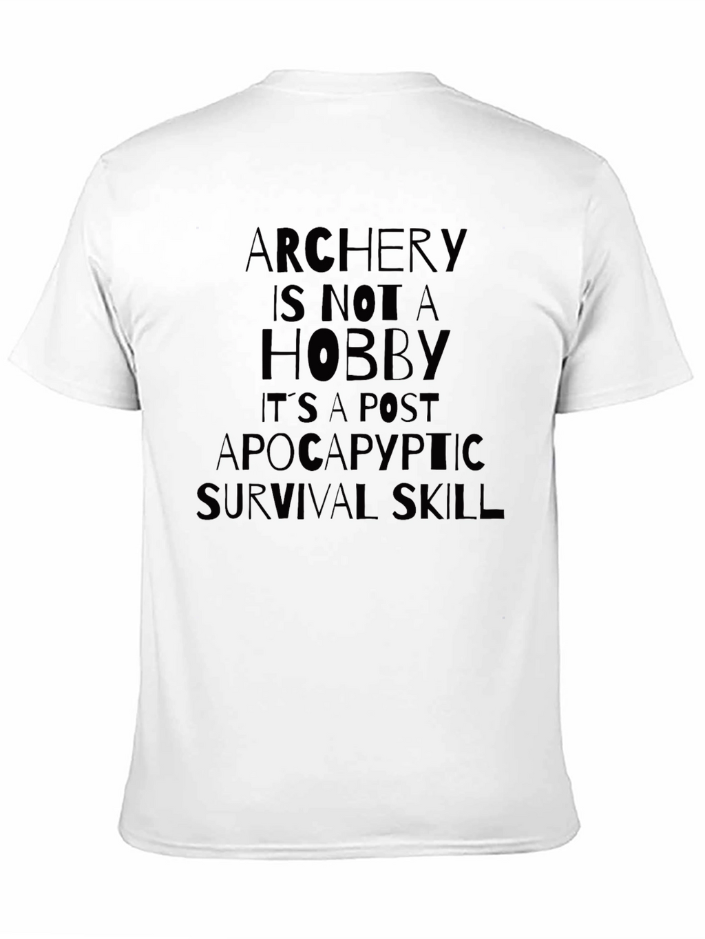Archery Survival Skill Graphic T-Shirt