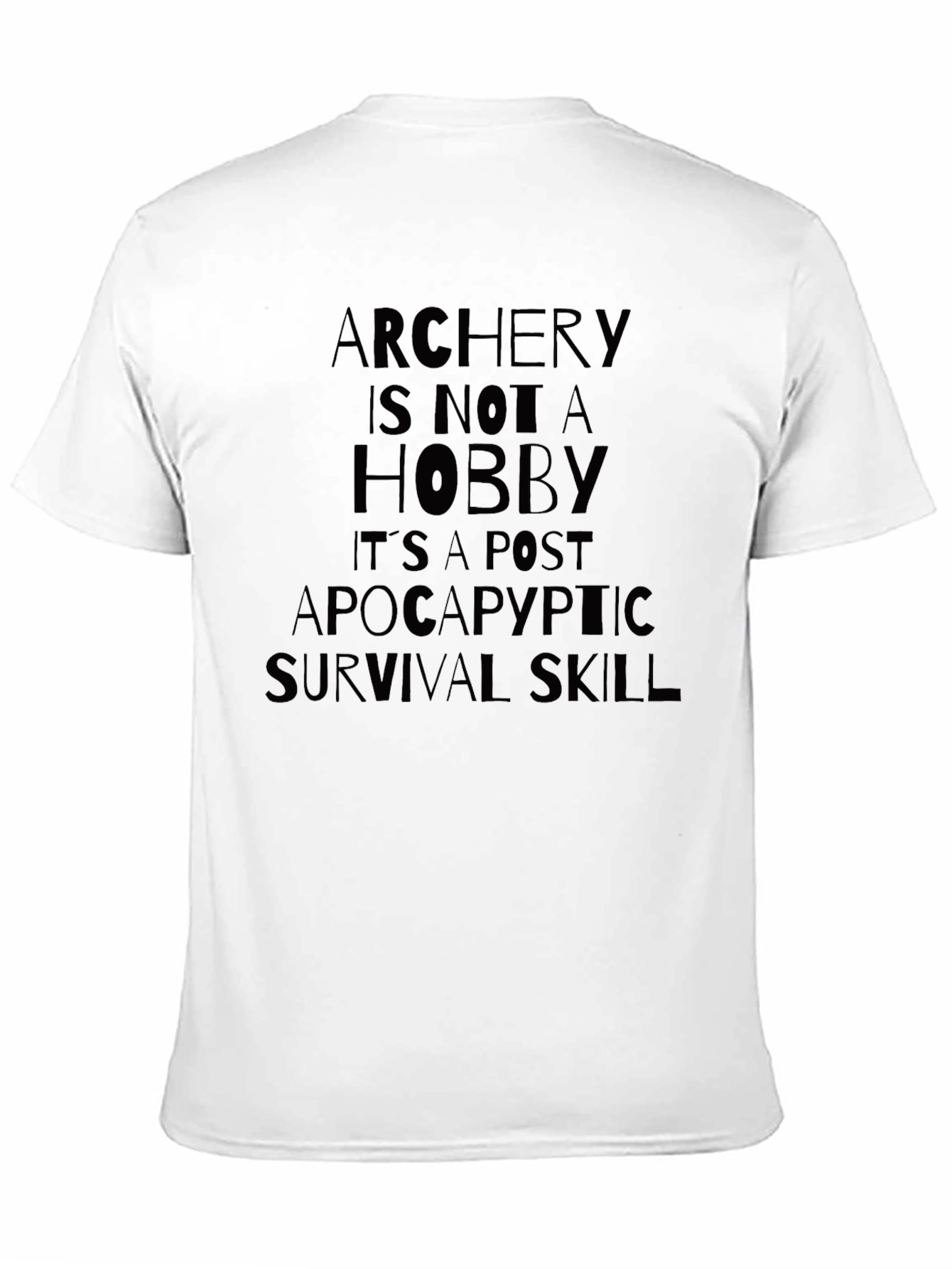 Archery Survival Skill Graphic T-Shirt