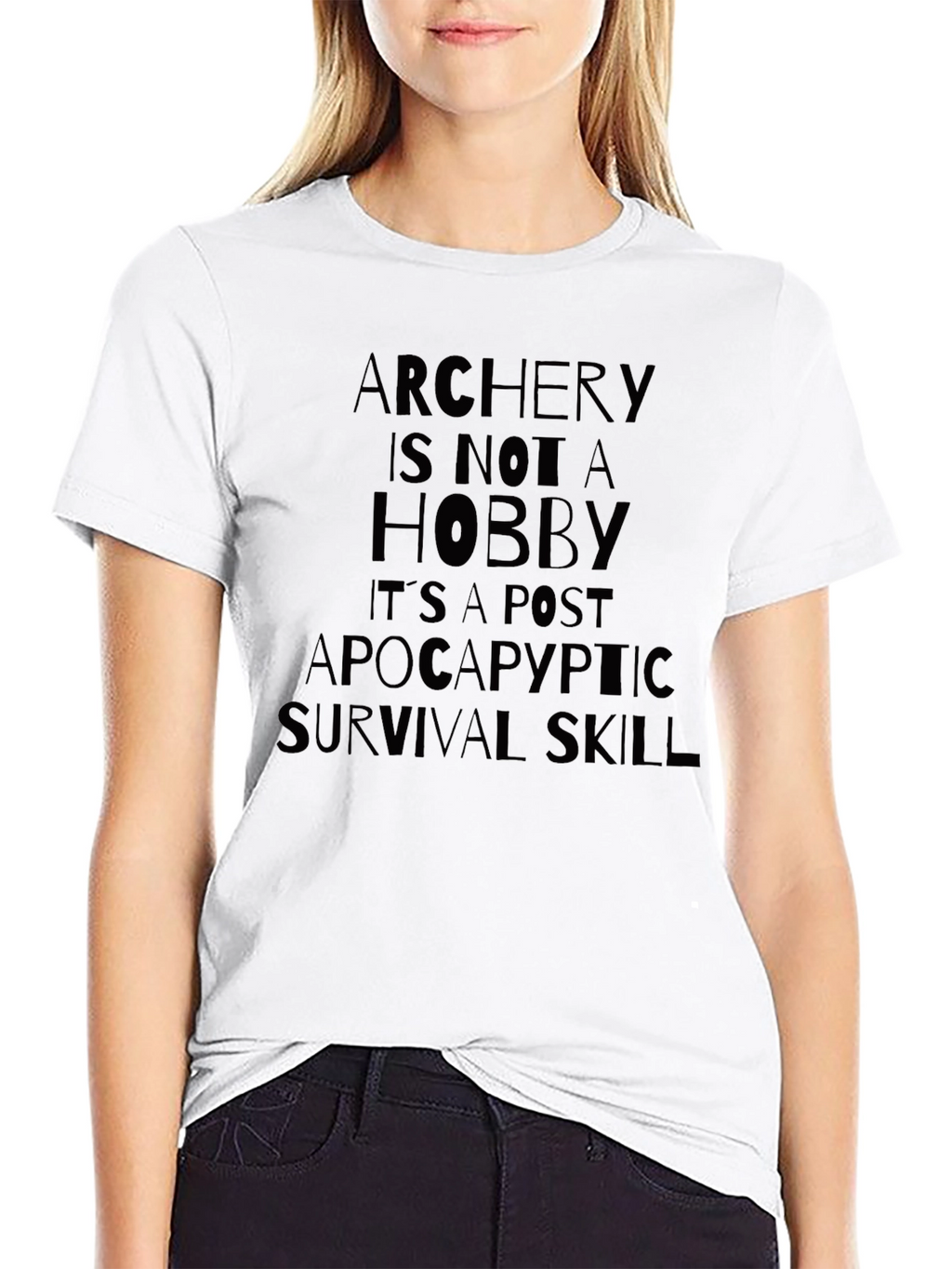Archery Survival Skill Graphic T-Shirt
