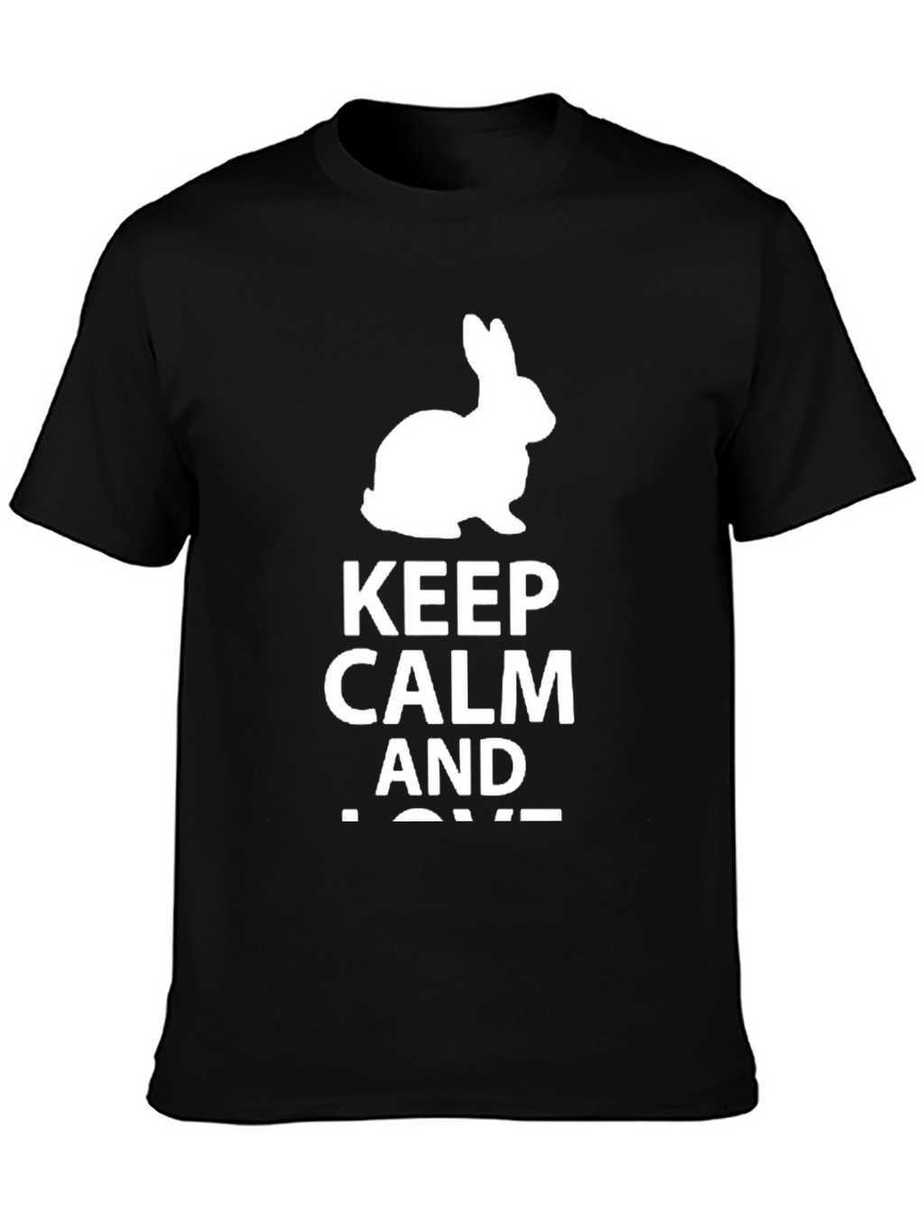 Keep Calm Rabbit Graphic Tee