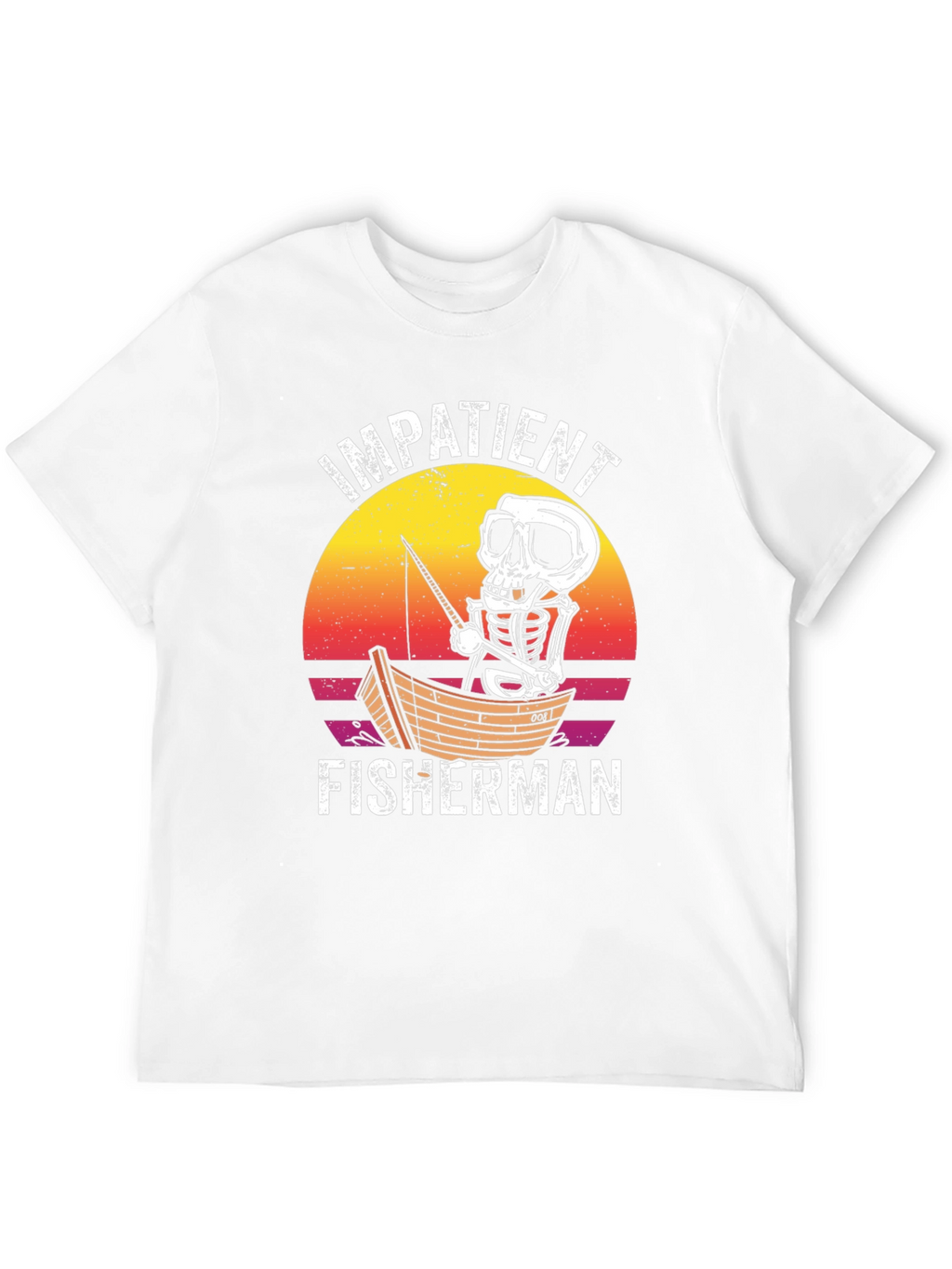 Impatient Fisherman Graphic T-Shirt