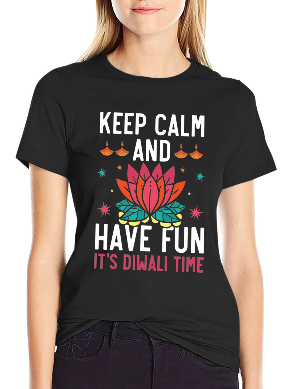 Keep Calm and Have Fun Diwali T-Shirt