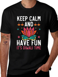 Keep Calm and Have Fun Diwali T-Shirt