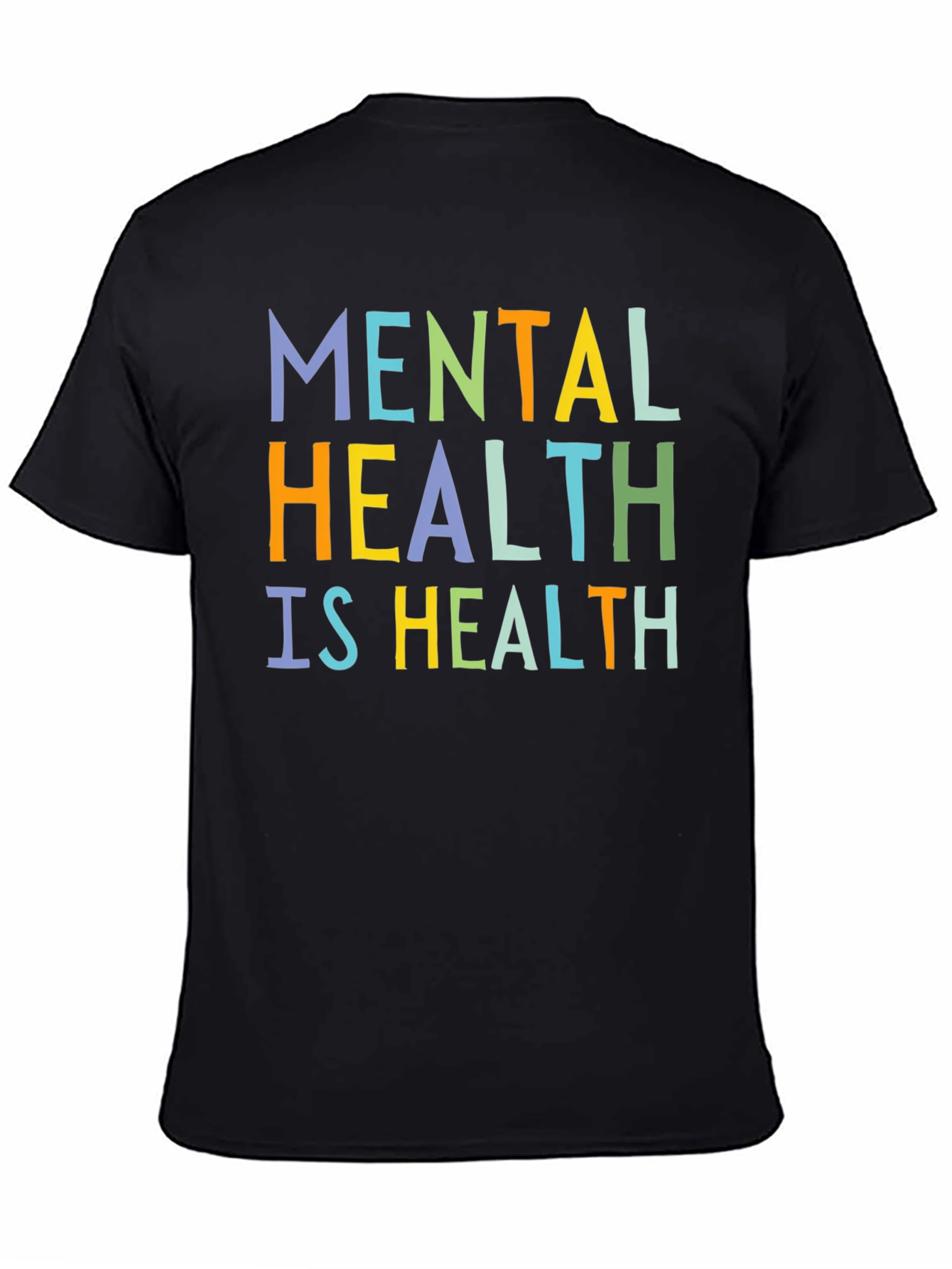 Mental Health is Health Black T-Shirt