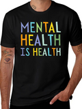 Mental Health is Health Black T-Shirt