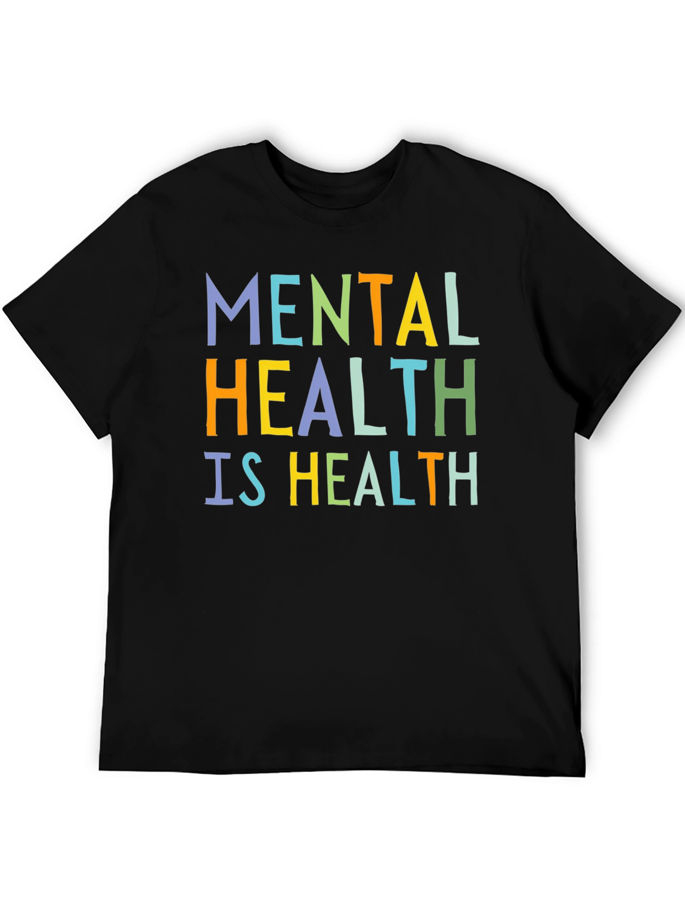 Mental Health is Health Black T-Shirt