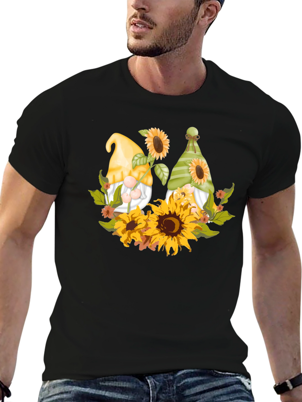 Sunflower Gnome T-Shirt