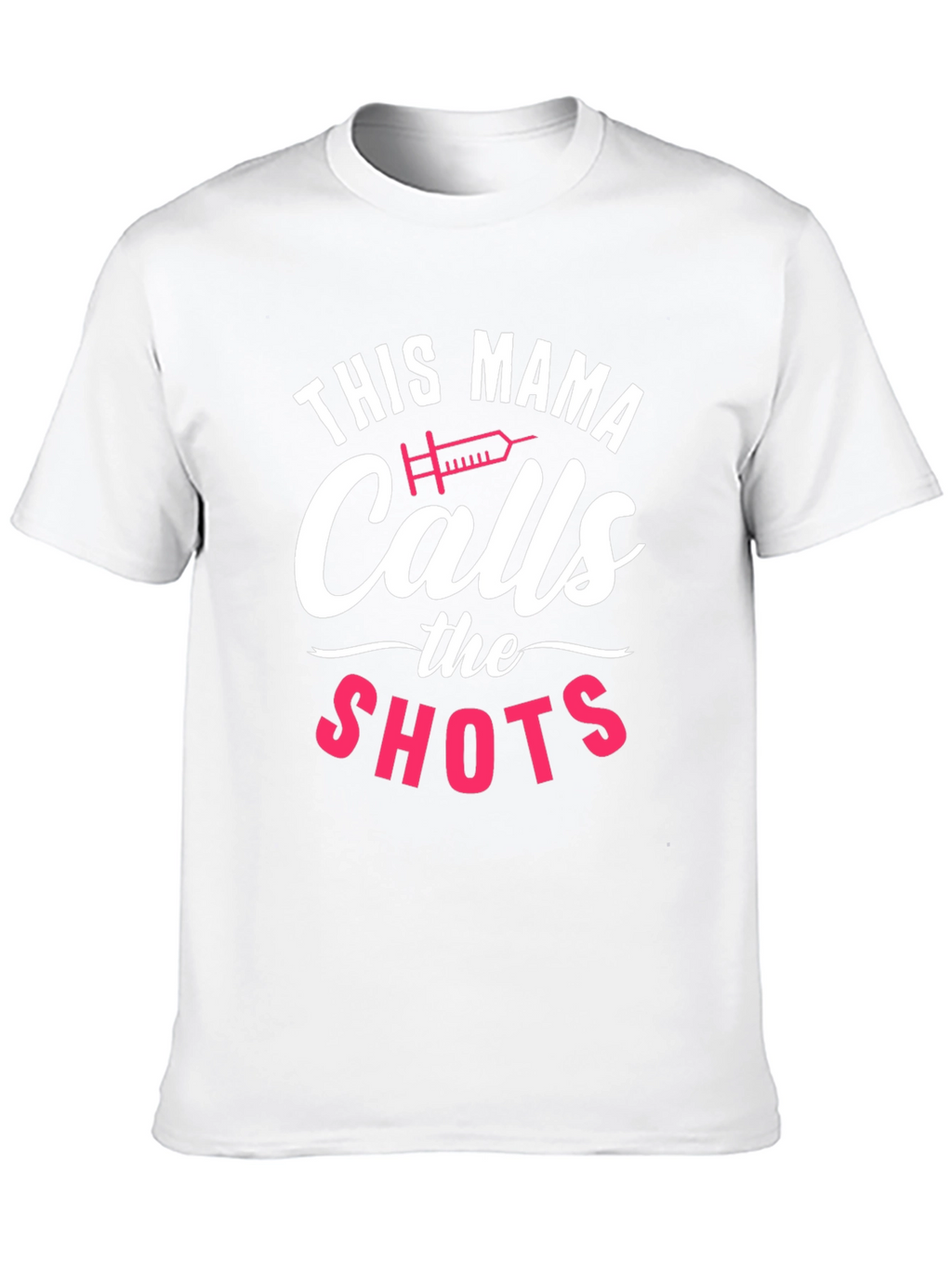 This Mama Calls The Shots Black T-Shirt