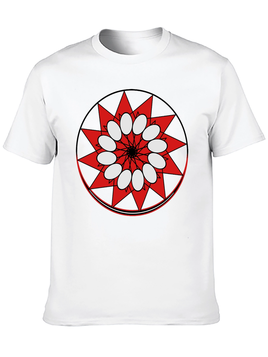 Geometric Mandala Graphic T-Shirt