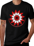 Geometric Mandala Graphic T-Shirt