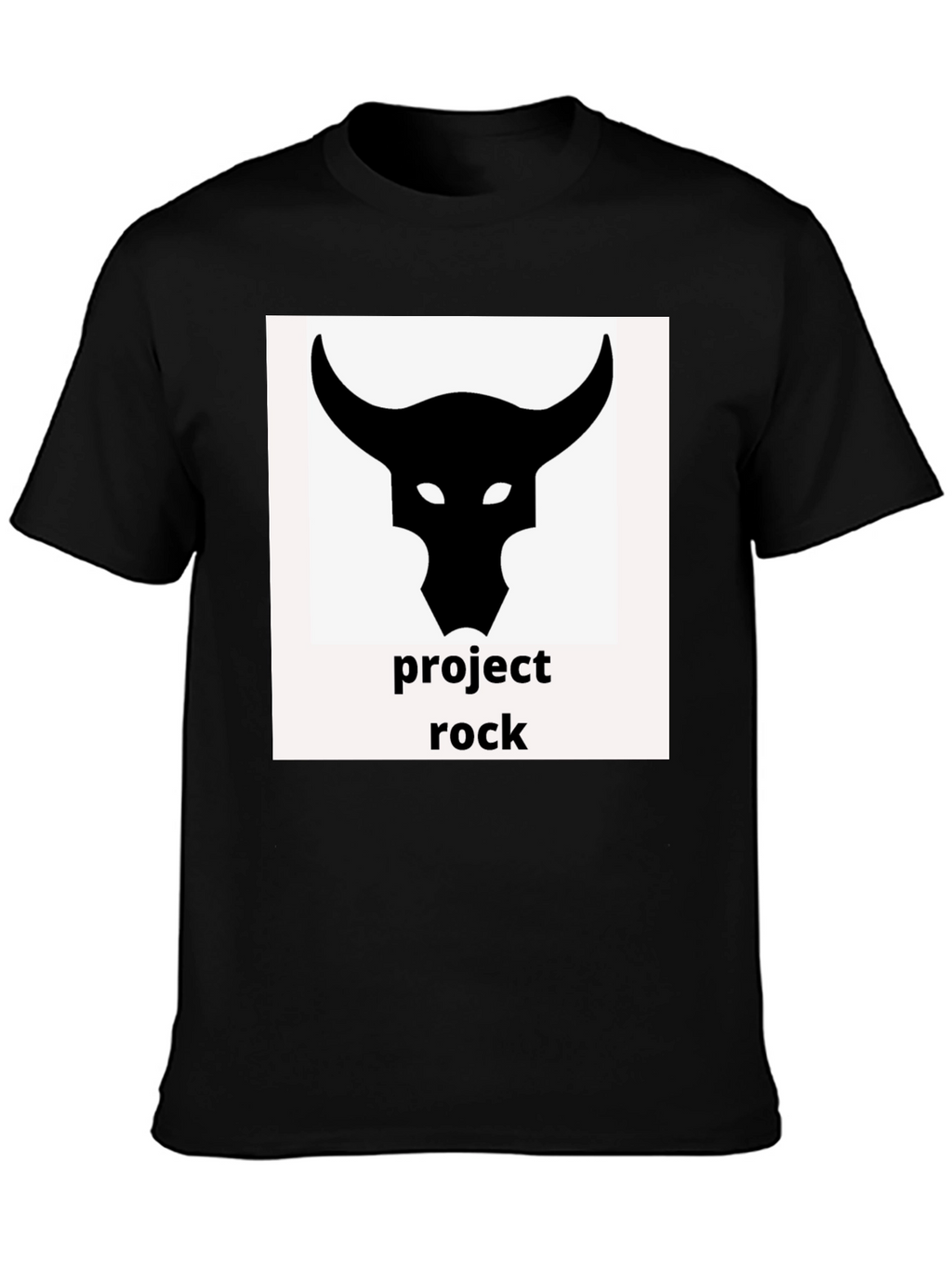 Project Rock Bull T-Shirt Black