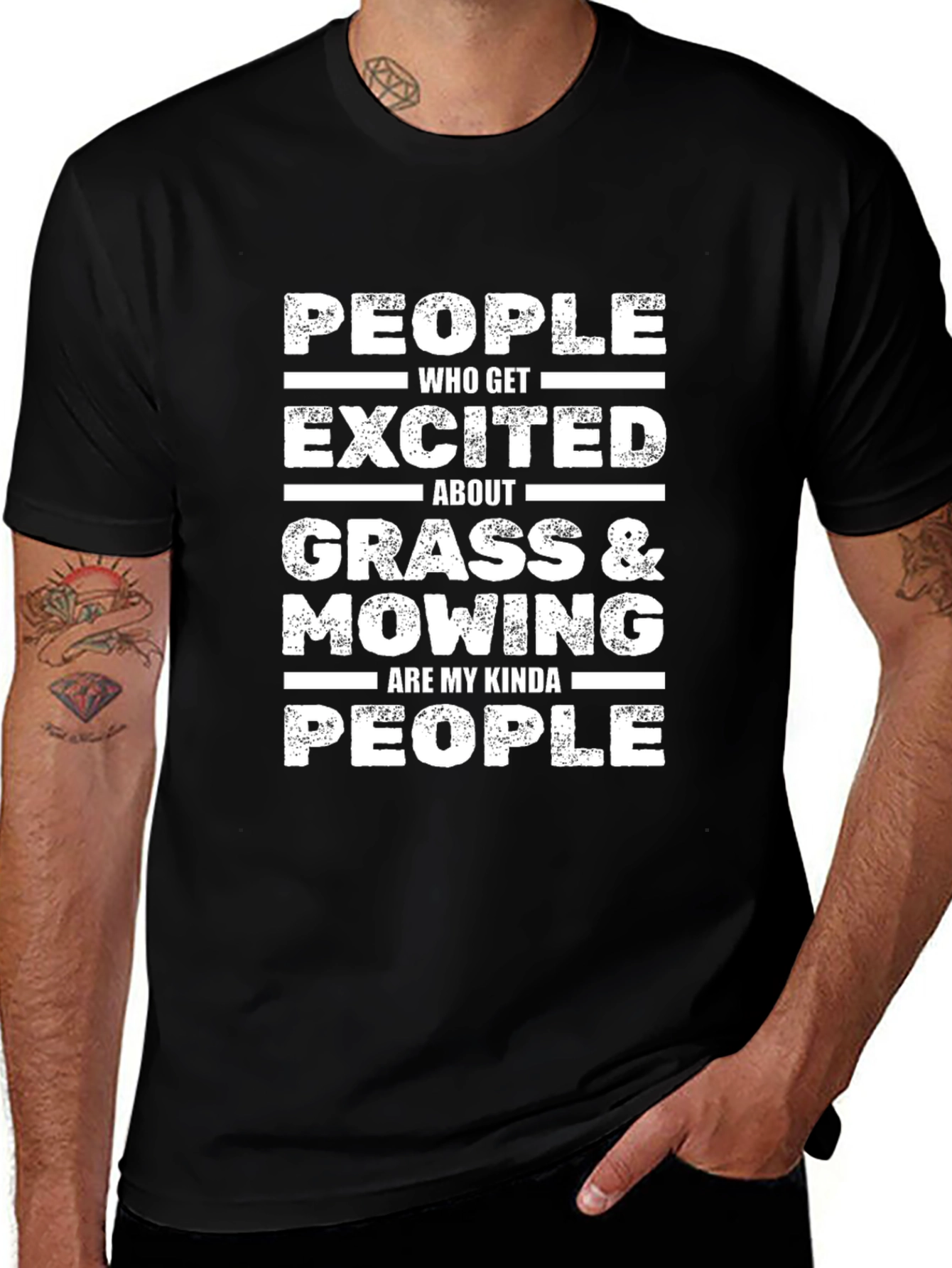 Excited About Grass & Mowing T-Shirt