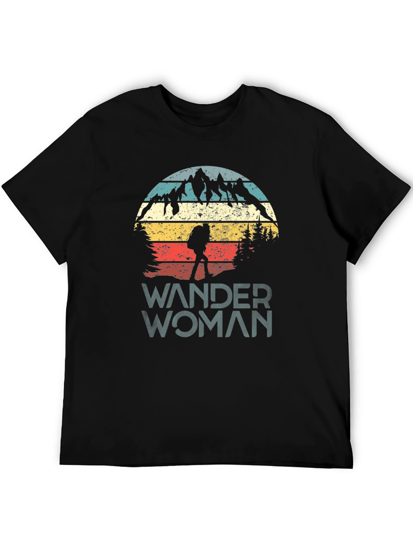 Wander Woman Graphic Tee - Mountain Adventure