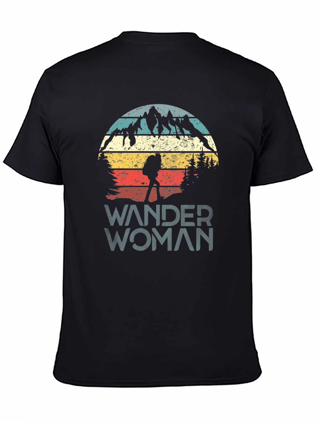 Wander Woman Graphic Tee - Mountain Adventure