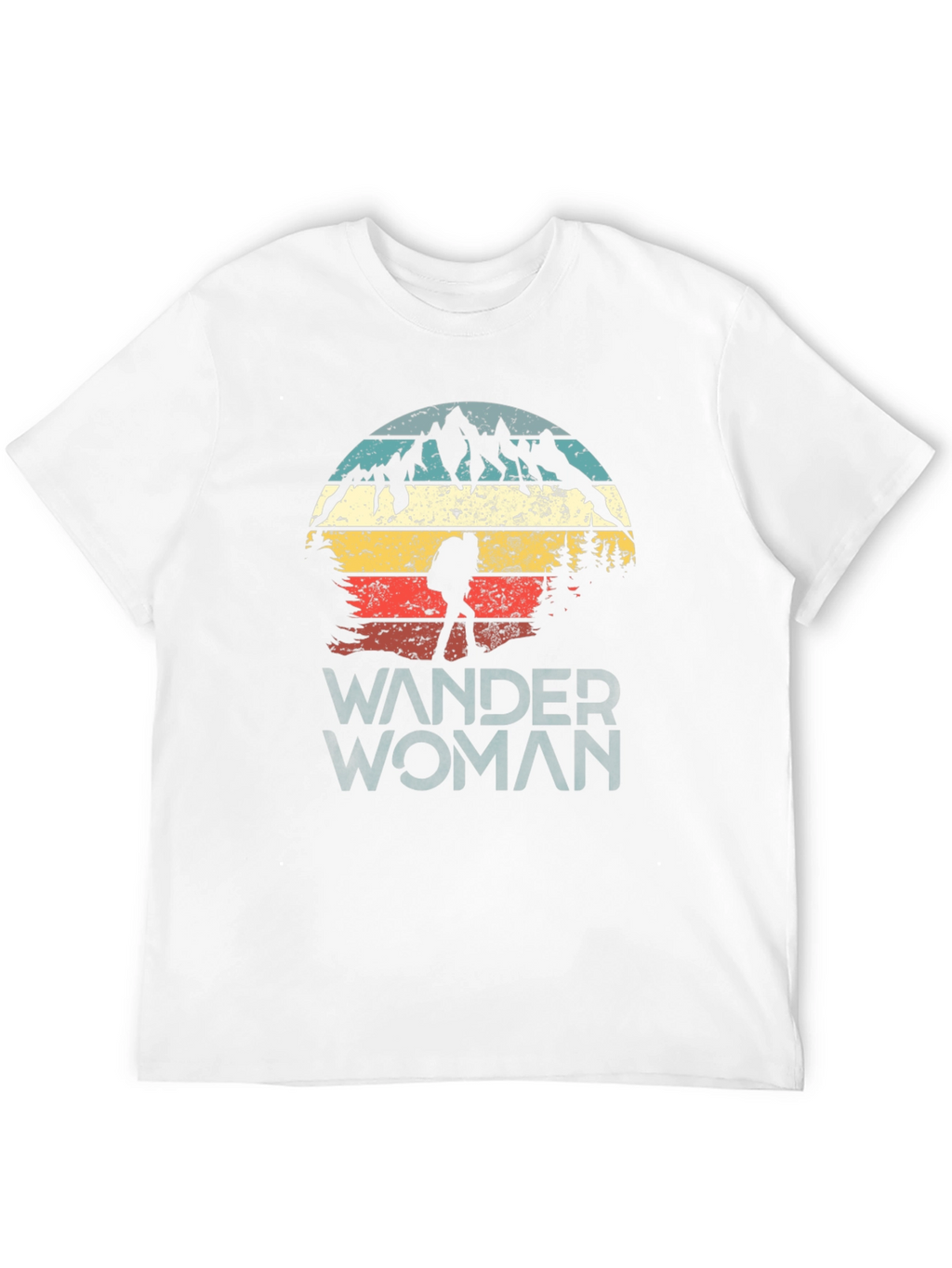 Wander Woman Graphic Tee - Mountain Adventure
