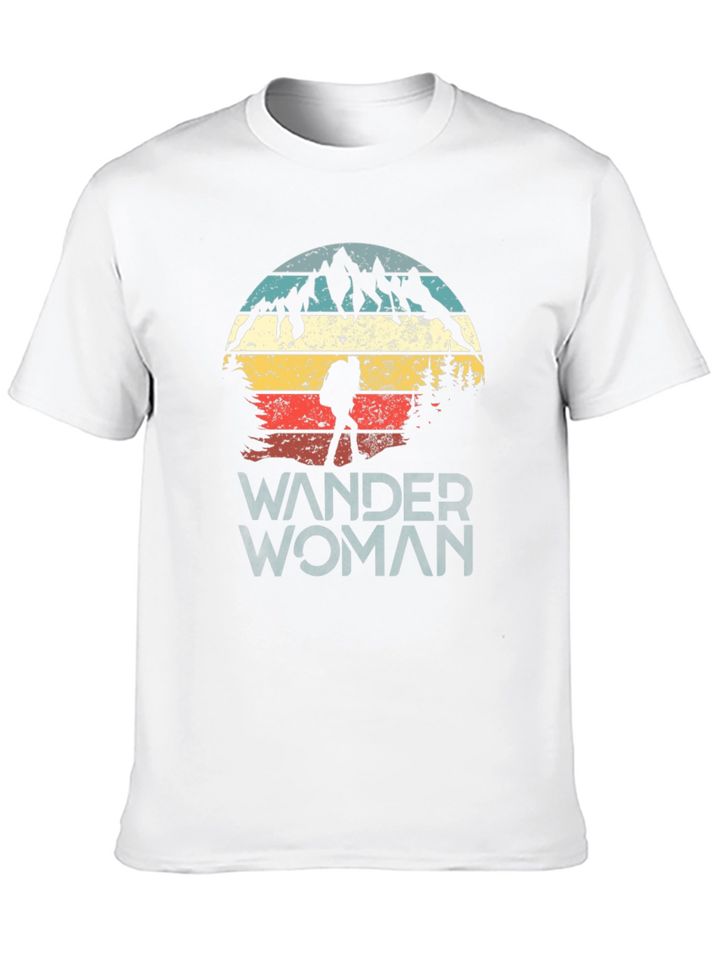 Wander Woman Graphic Tee - Mountain Adventure