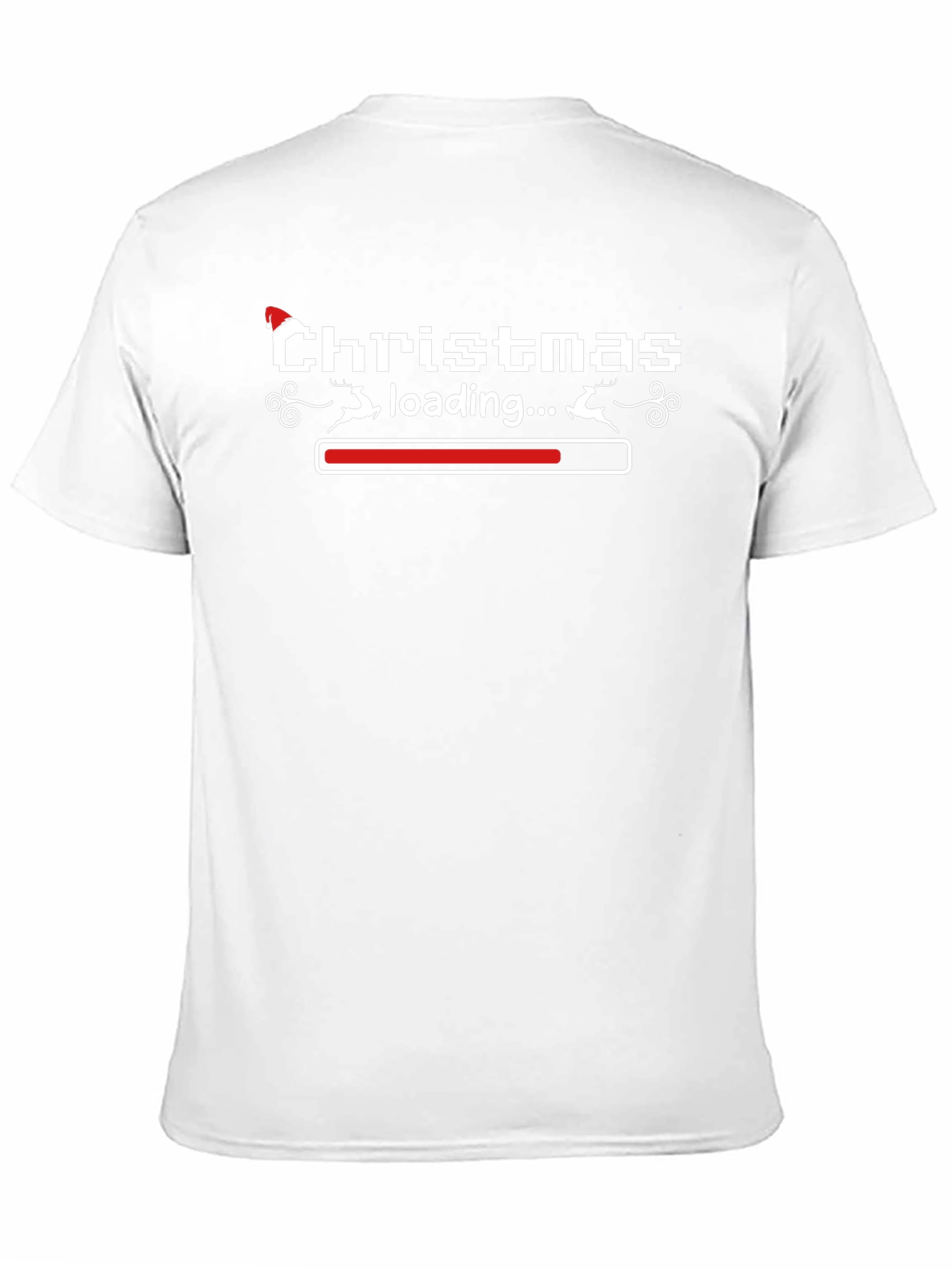 Christmas Loading T-Shirt - Holiday Pixel Art Tee