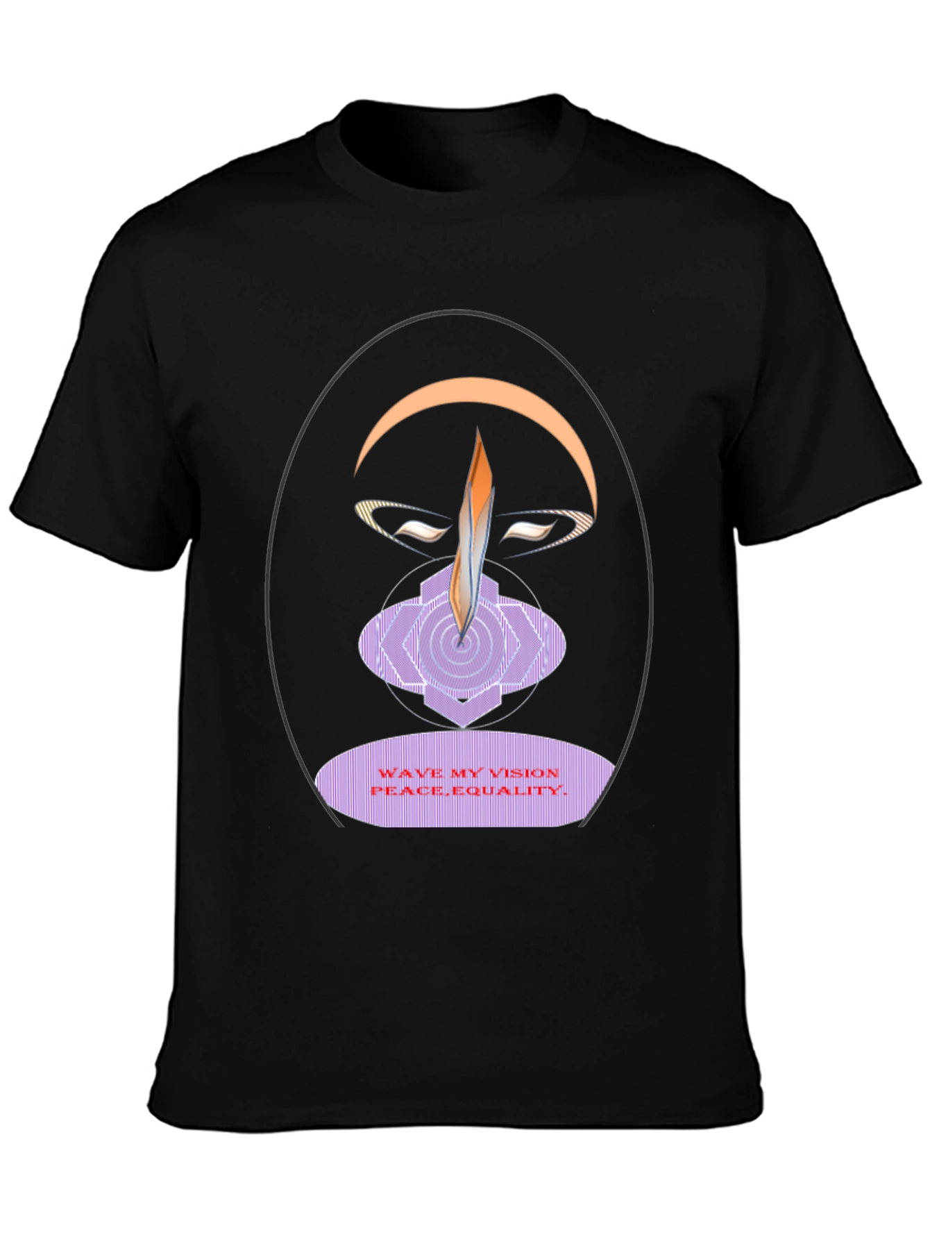 Vision Peace Equality Graphic T-Shirt