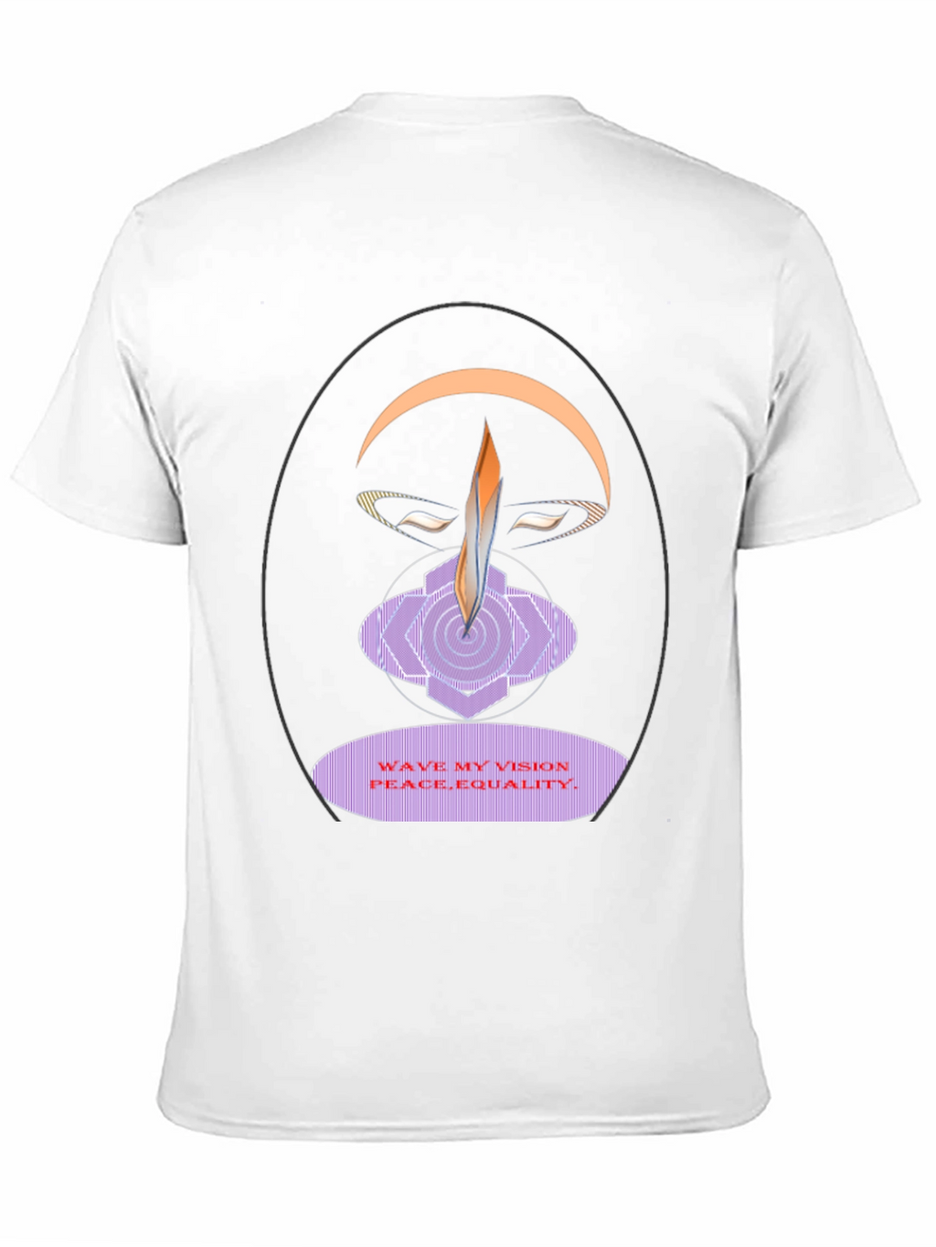 Vision Peace Equality Graphic T-Shirt