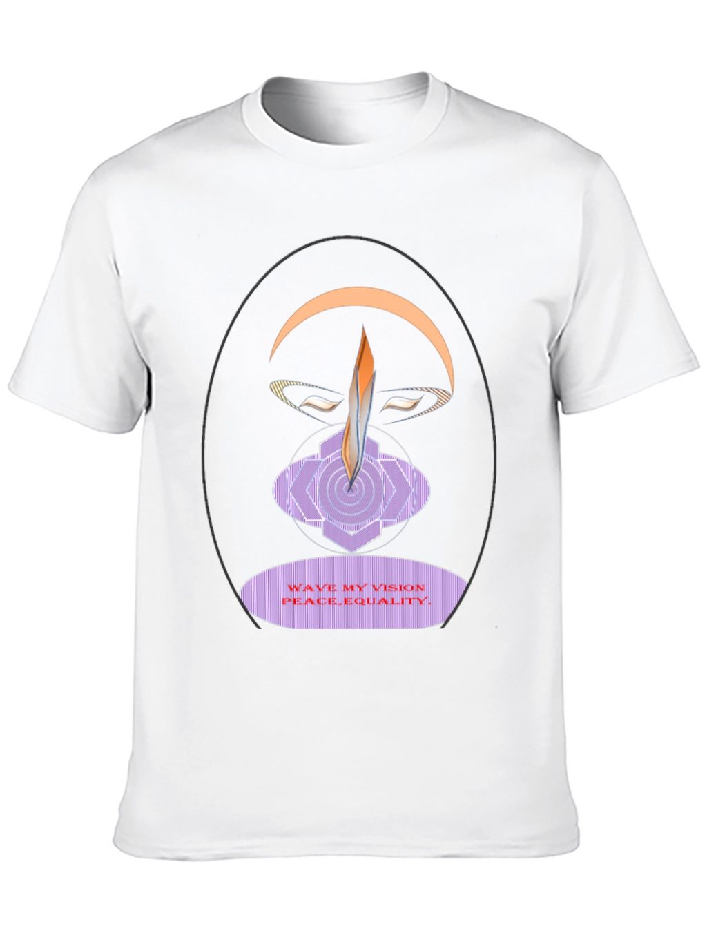 Vision Peace Equality Graphic T-Shirt