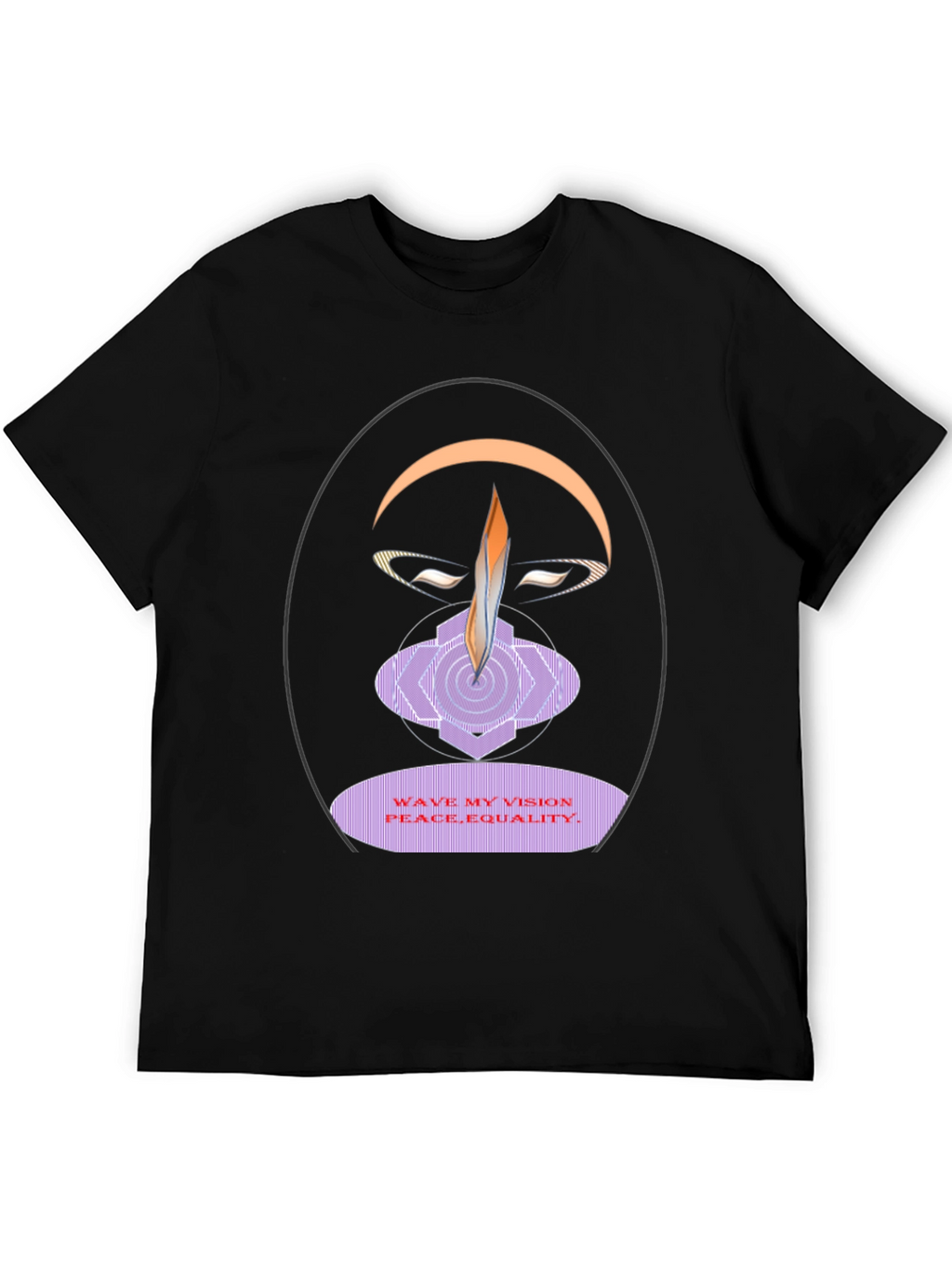 Vision Peace Equality Graphic T-Shirt