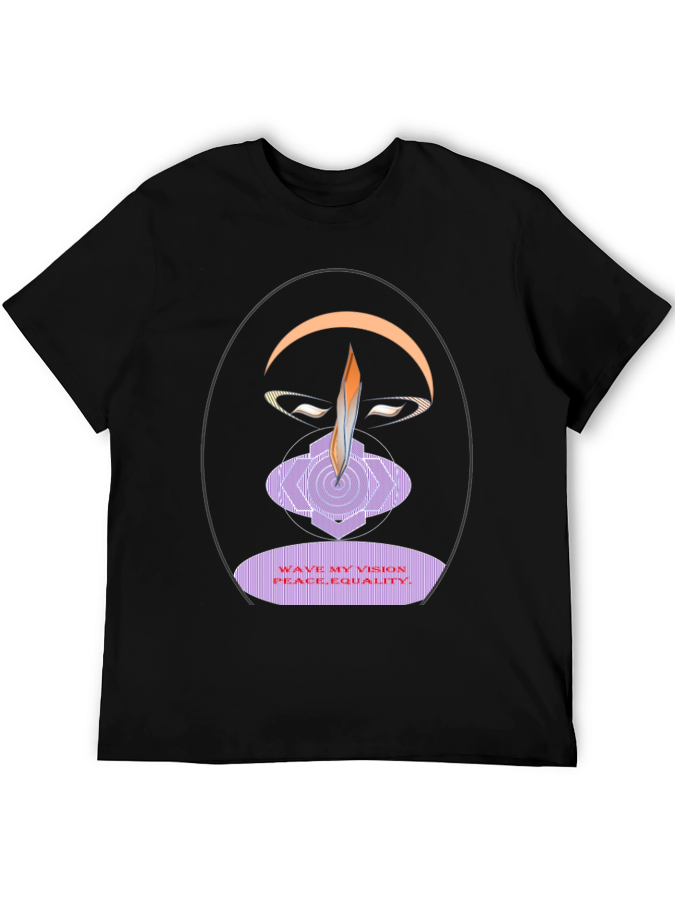 Vision Peace Equality Graphic T-Shirt