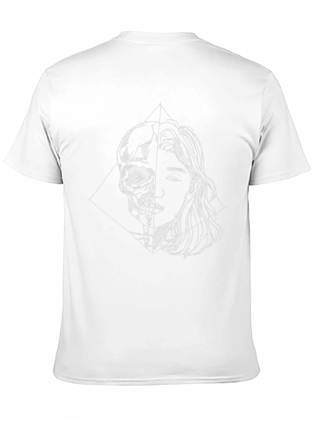 Skull & Beauty Graphic Black Tee