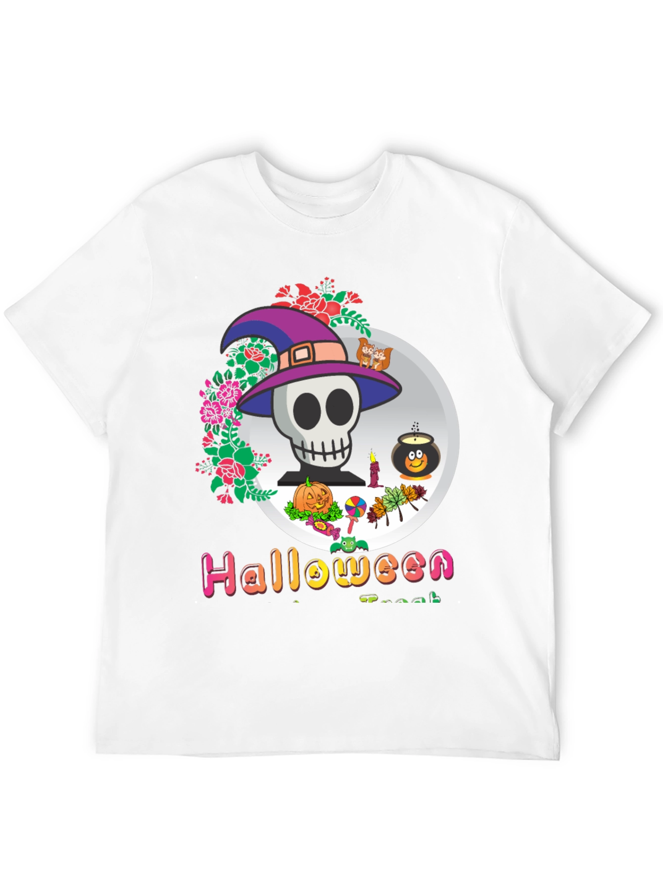 Halloween Skeleton T-Shirt