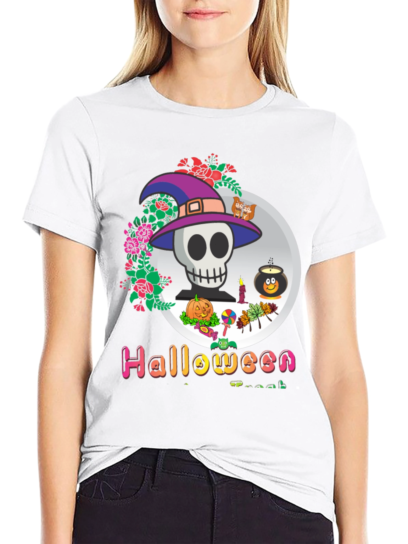 Halloween Skeleton T-Shirt