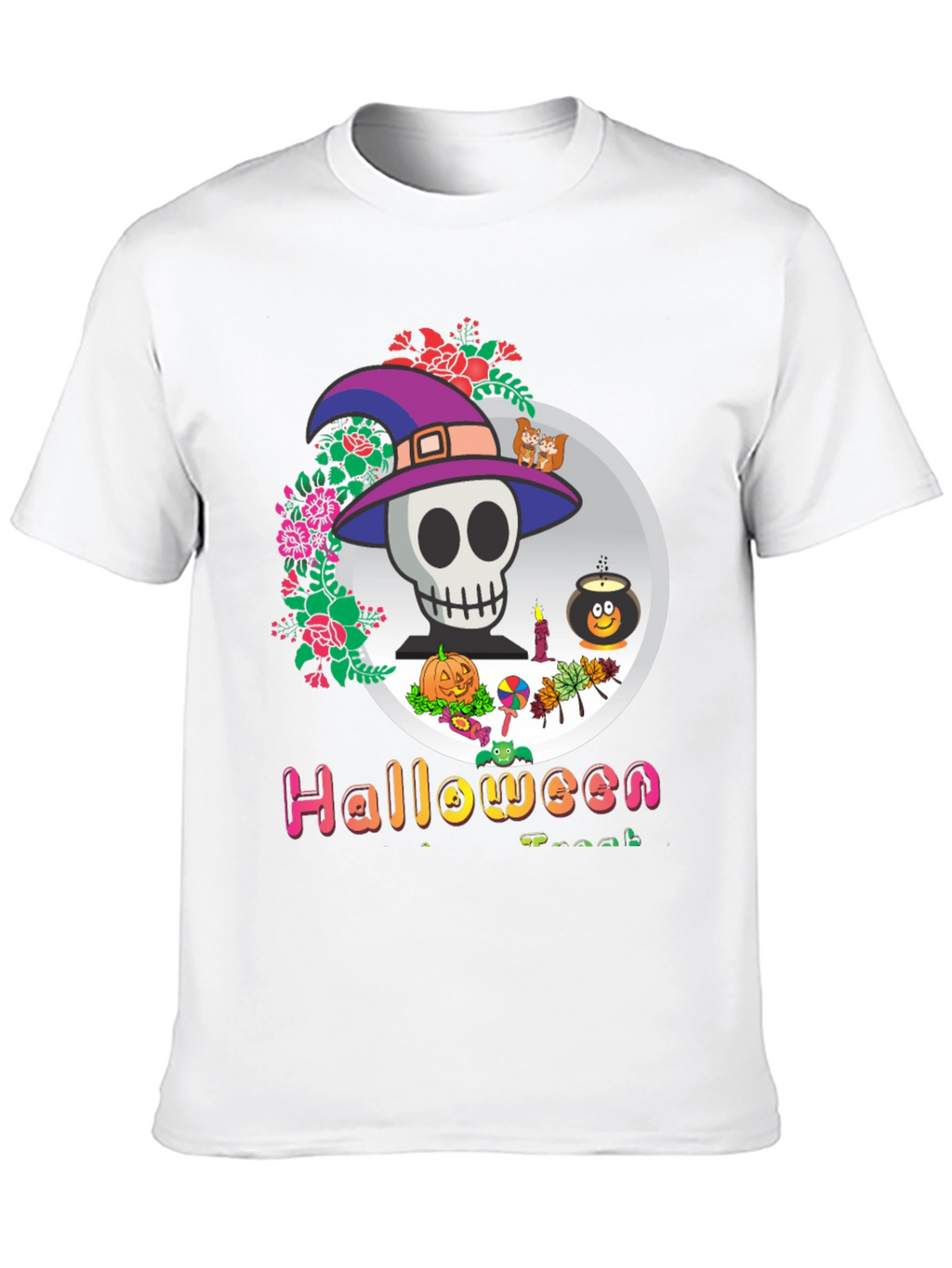Halloween Skeleton T-Shirt