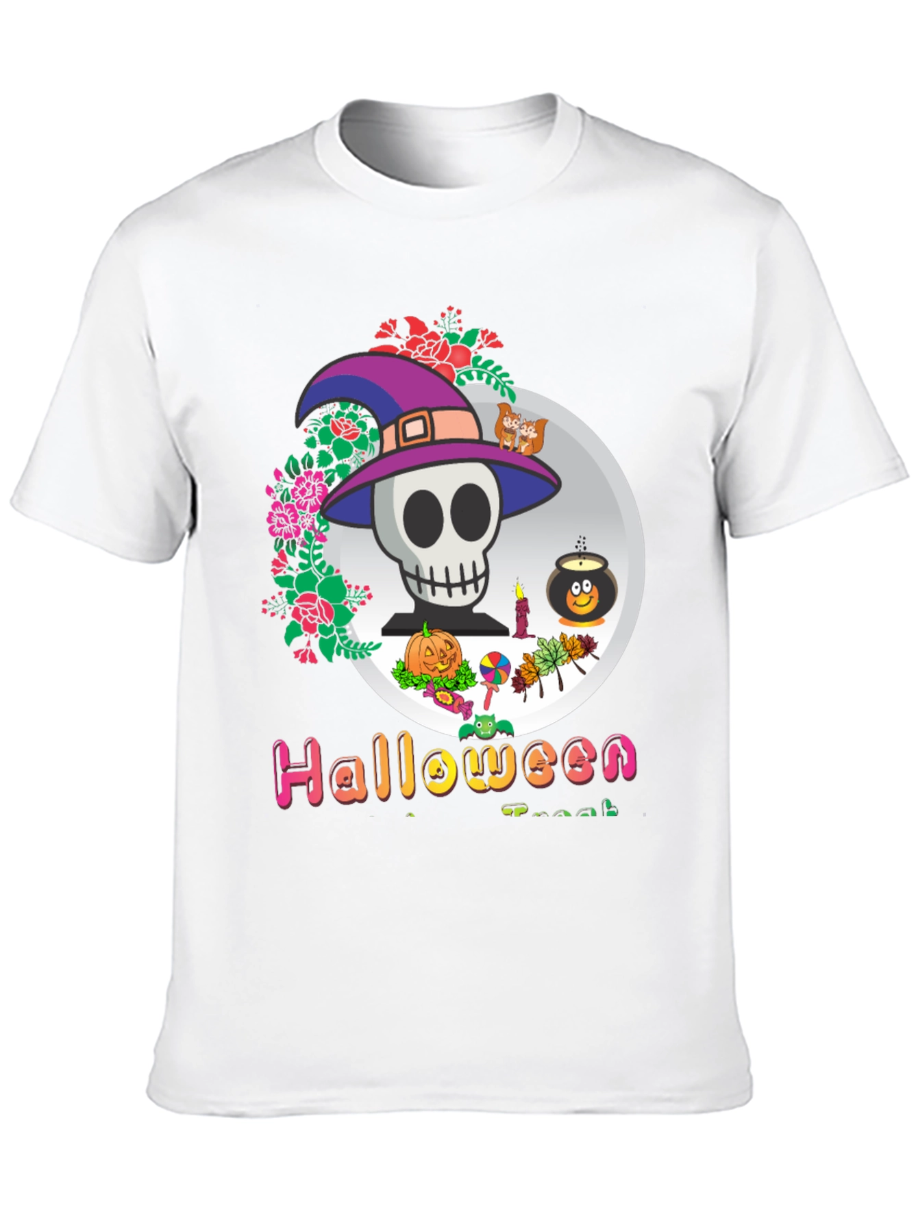 Halloween Skeleton T-Shirt