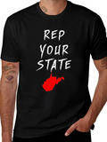 Rep Your State T-Shirt West Virginia WV Pride