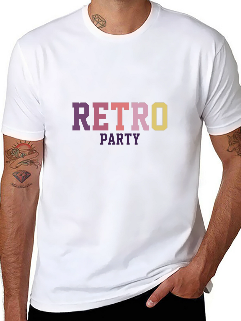 Retro Party Graphic T-Shirt
