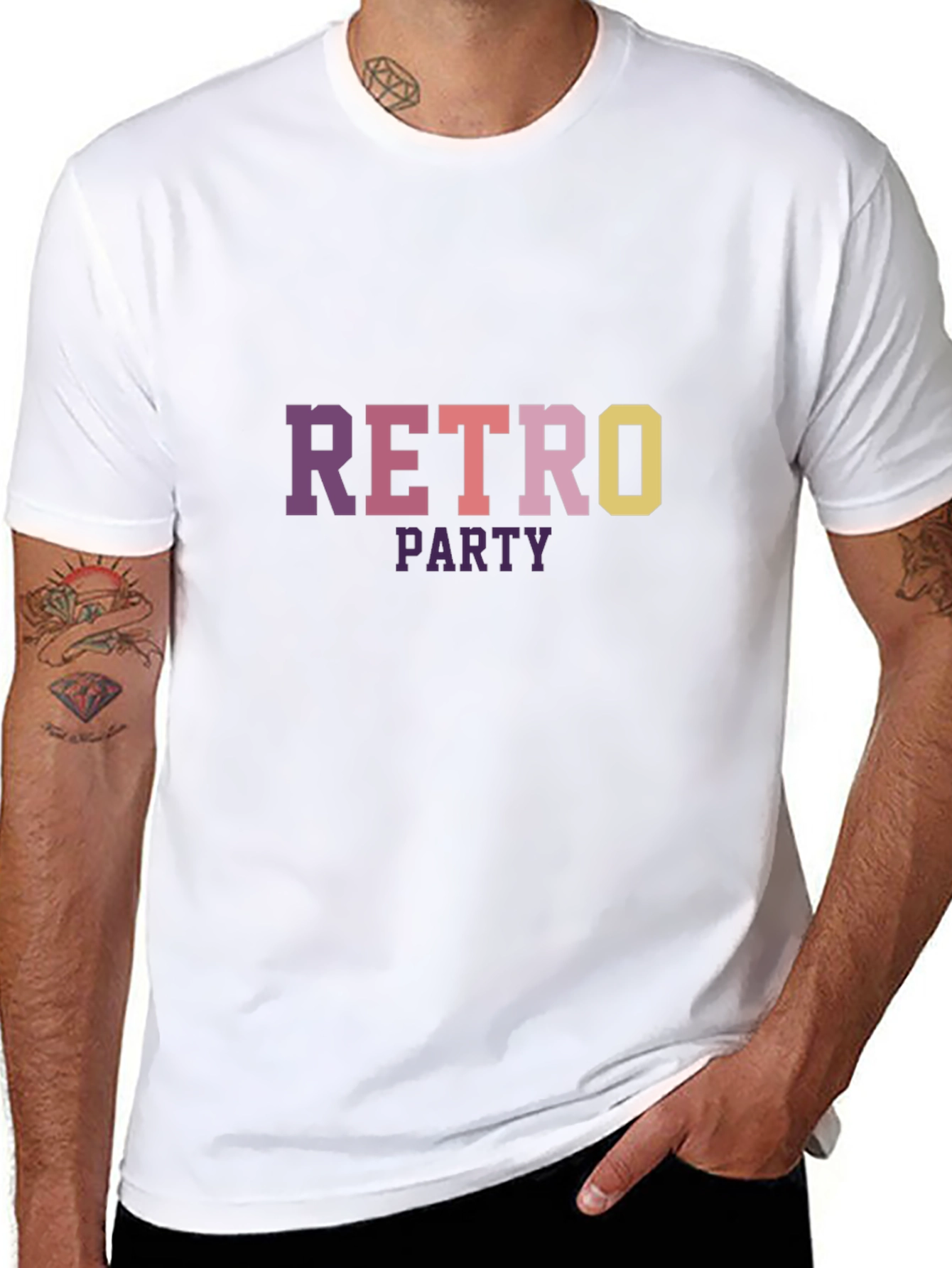 Retro Party Graphic T-Shirt